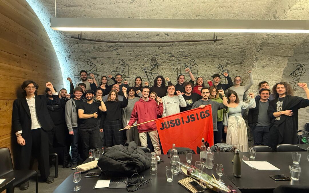 Une nouvelle co-présidence et un comité renouvelé pour les Jeunesses socialistes du Valais romand